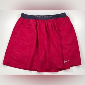 Nike Dri-FIT Premier Maria Sharapova Tennis Pickleball Golf Skirt Red Size M